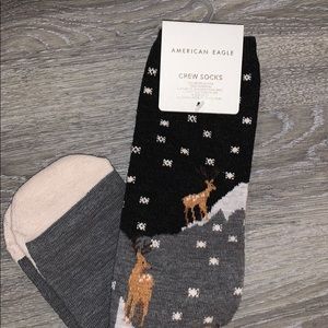 American Eagle crew socks